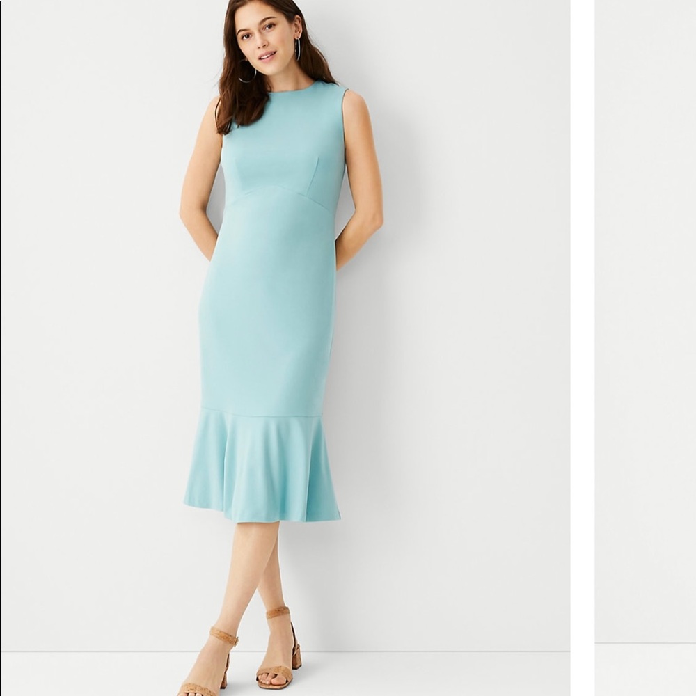 Ann Taylor Fitted Sheath Dress